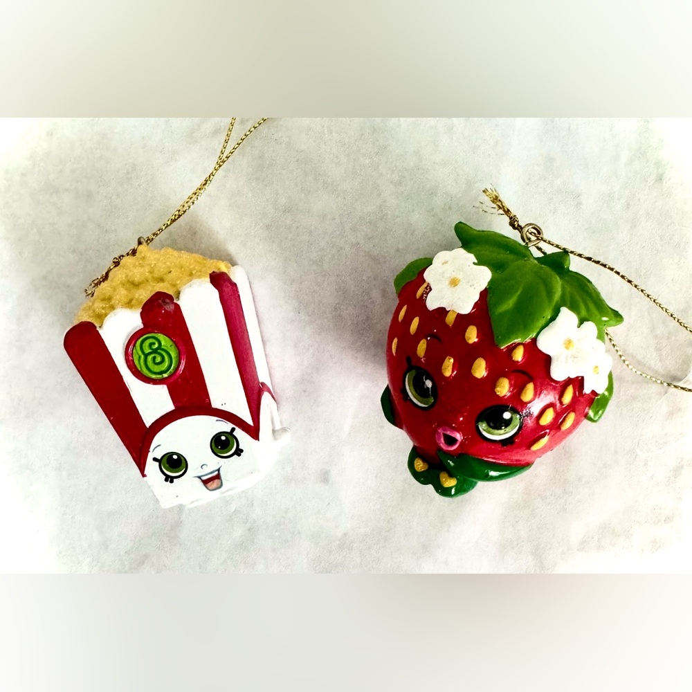 Adorable Shopkin”s Christmas Ornament Set